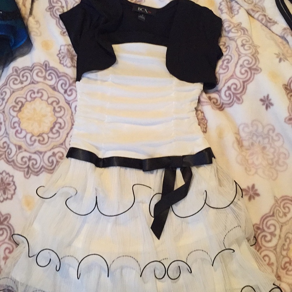 White fancy dress